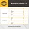 Cabot Australian Timber Oil Low VOC Transparent Amberwood Oil-Based Australian Timber Oil 1 qt 140.0019457.005 - alternate 4